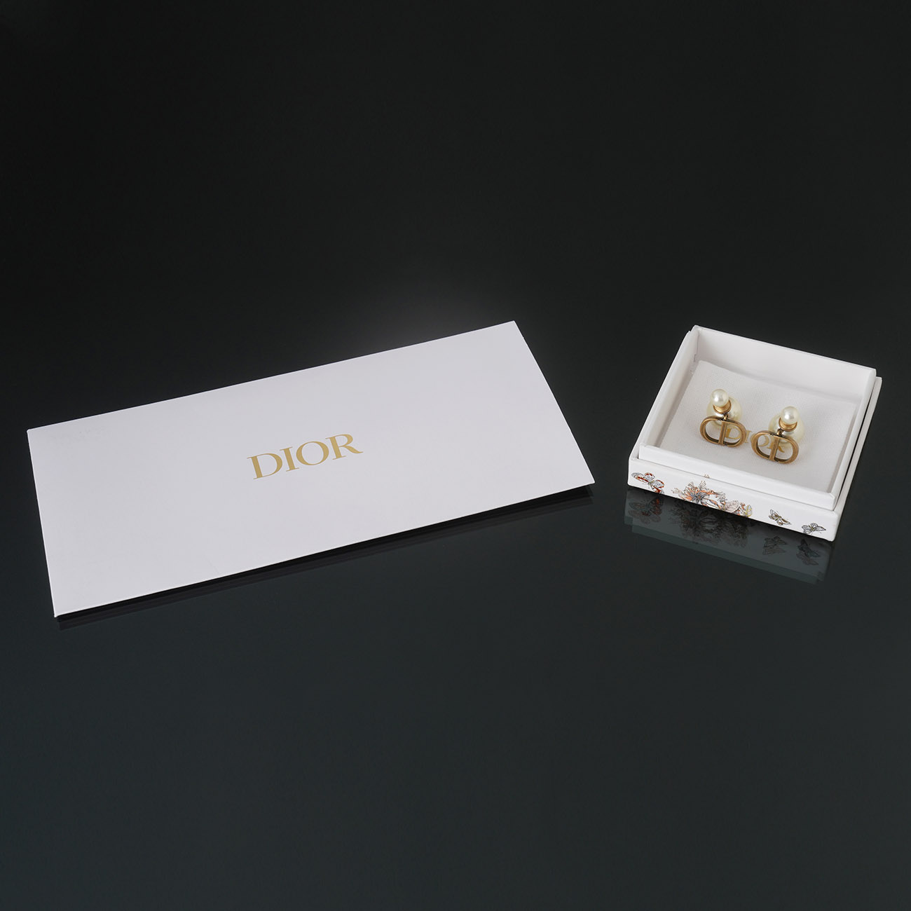 CHRISTIAN DIOR(USED)디올 트리발레스 이어링